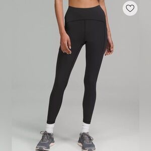 LuluLemon Black High-Waisted Leggings
